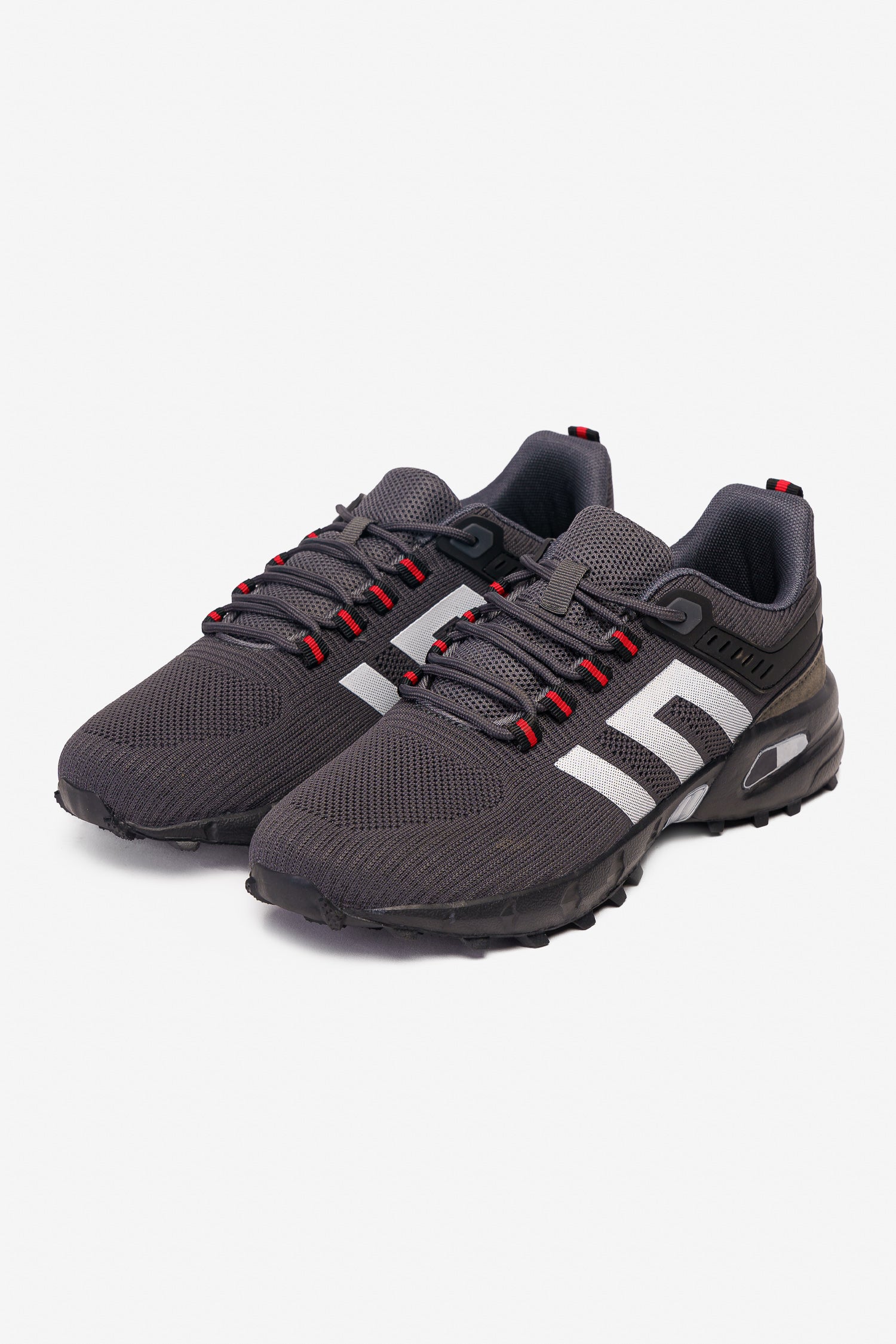 Zapatilla Hombre Gris Negro Burke Chinitown Apóstol